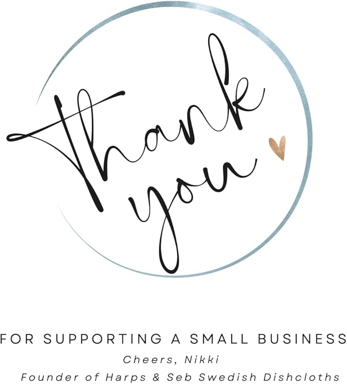 Harps&Seb Swedish Dishcloths for Kitchen Dish Towels - 5 Pack, Non-Scratch Reusable Paper Towels, Super Absorbent Washable Swedish Dish Cloths, No Odor, Biodegradable, Fruit Design