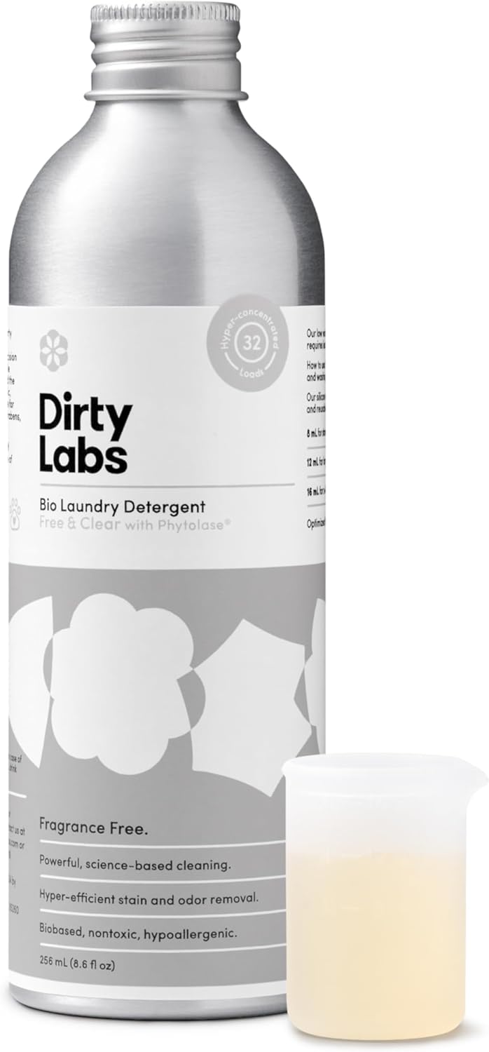 Scent-Free Liquid Laundry Detergent for Sensitive Skin – 32 Loads