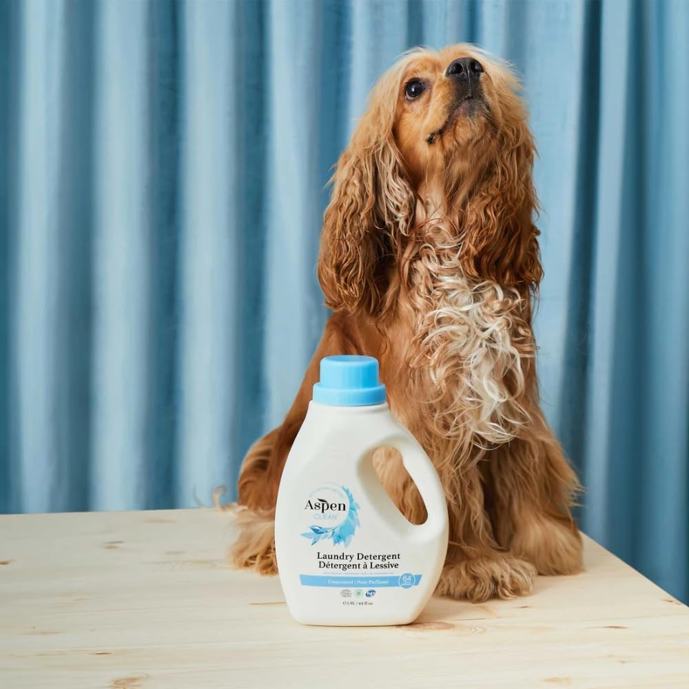 Unscented Liquid Laundry Detergent for Sensitive Skin – 64 oz