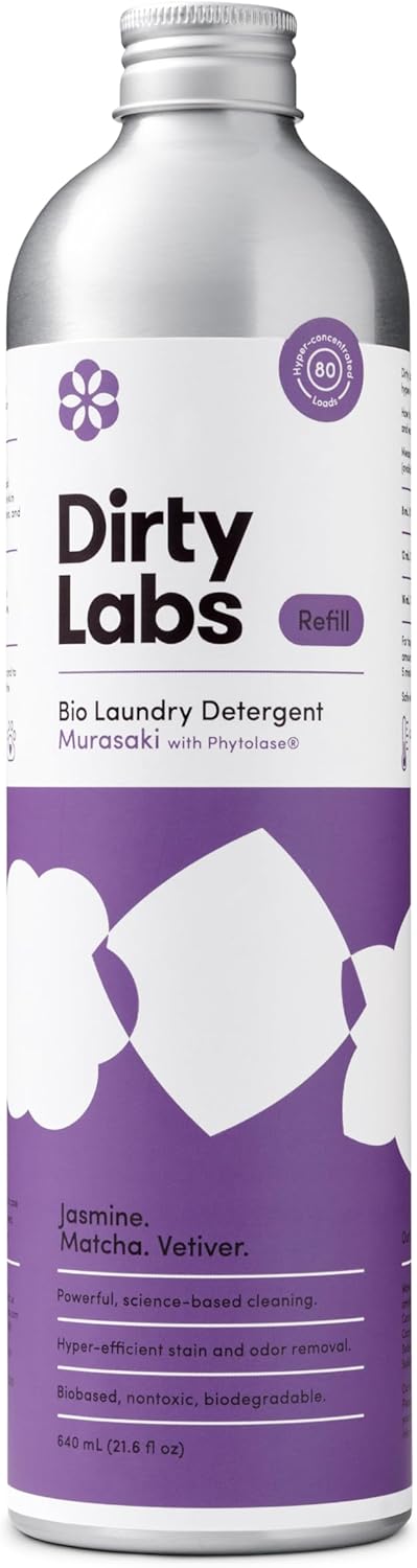 Liquid Laundry Detergent for Cold & HE Wash – Murasaki Scent, 80 Loads