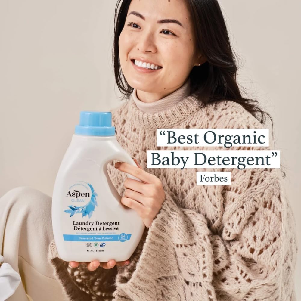 Unscented Liquid Laundry Detergent for Sensitive Skin – 64 oz