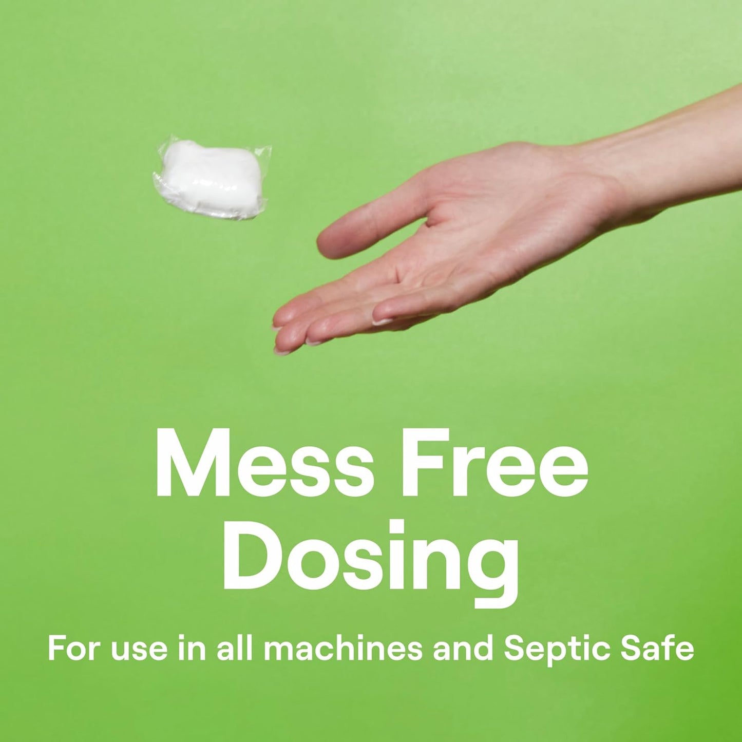 Dishwasher Cleaning Packs 6 Count – Free & Clear, Oxy Power Odor Remover, Vegan Formula