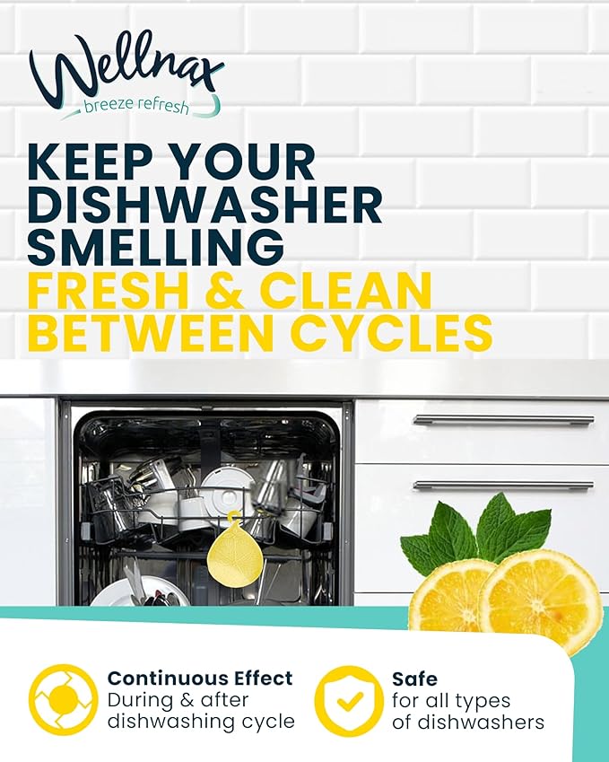Wellnax Dishwasher Freshener (Lemon)