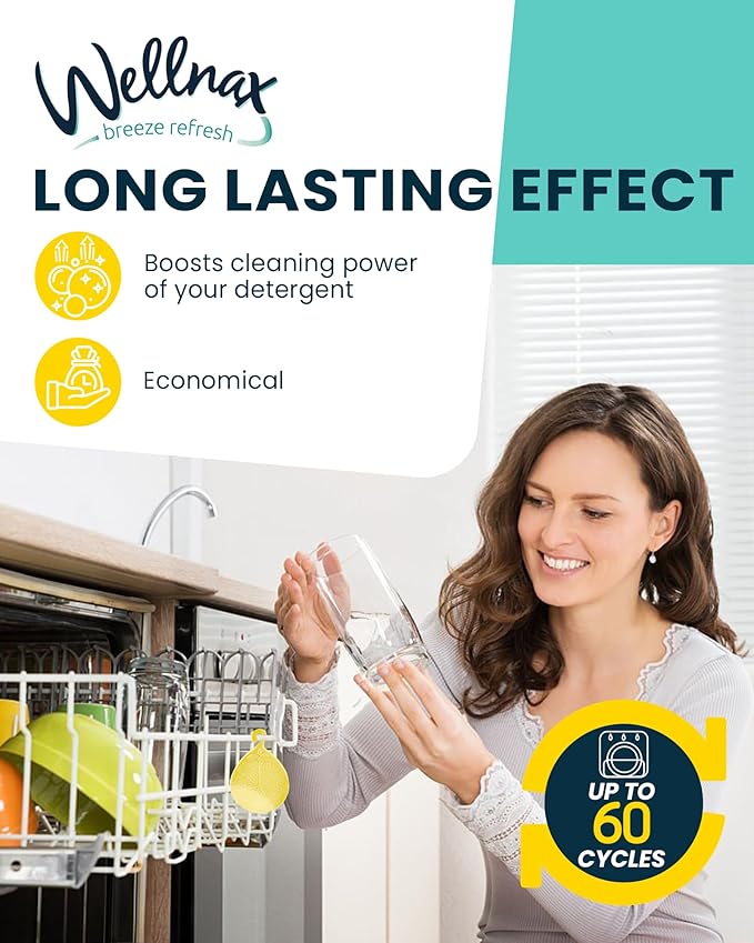Wellnax Dishwasher Freshener (Lemon)