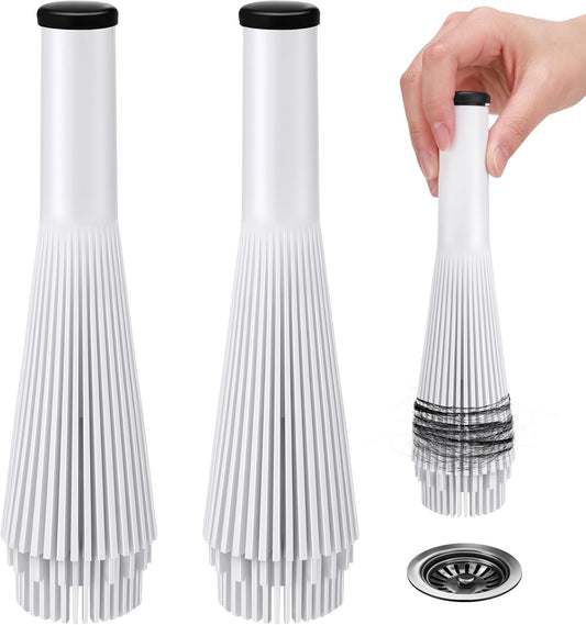 Laundry Lint Trap for Sink & Washer Drains – Hair Catcher, 2 Pack