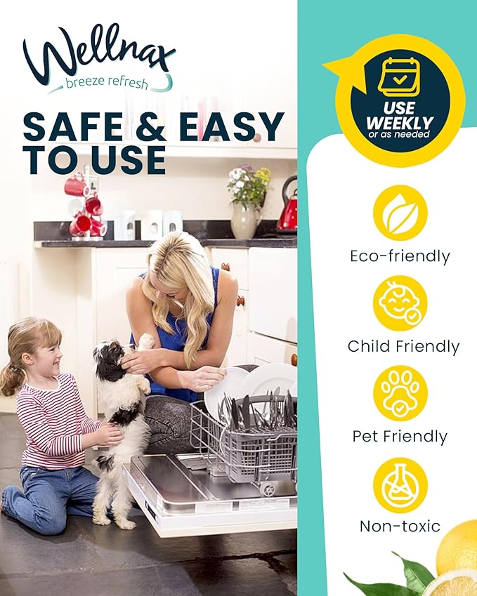 Wellnax Dishwasher Freshener (Lemon)