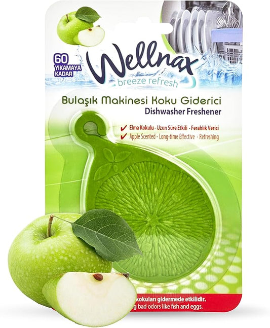 Wellnax Dishwasher Freshener (Green Apple)
