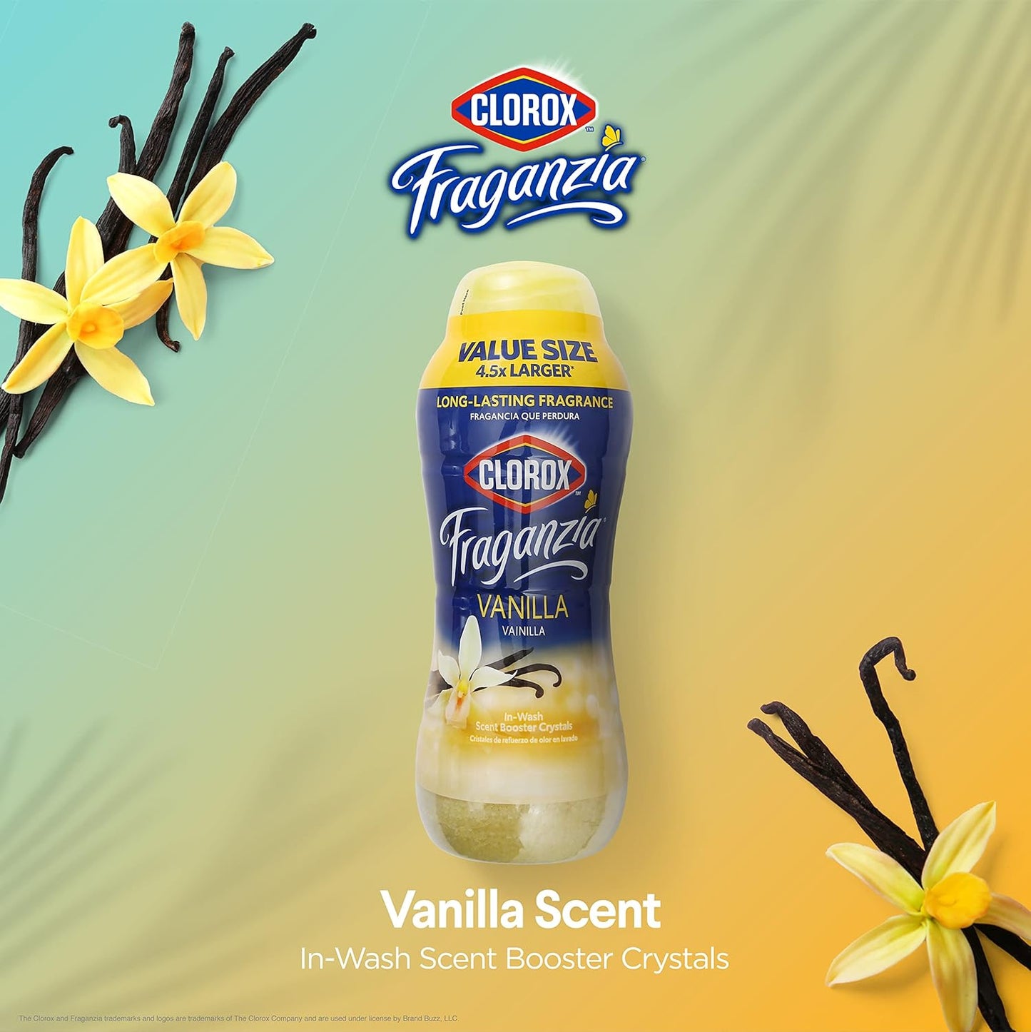 Laundry Scent Booster Crystals for In-Wash Use – Vanilla Scent, 70 oz