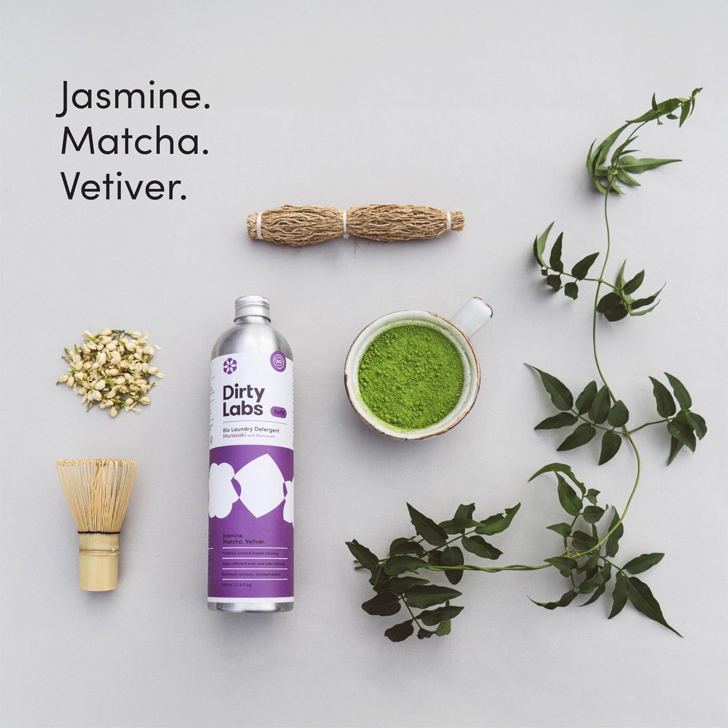 Liquid Laundry Detergent for Cold & HE Wash – Murasaki Scent, 80 Loads