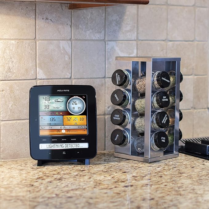 AcuRite Iris (5-in-1) Professional Weather Station with LCD Display and Lightning Detection (01022M)